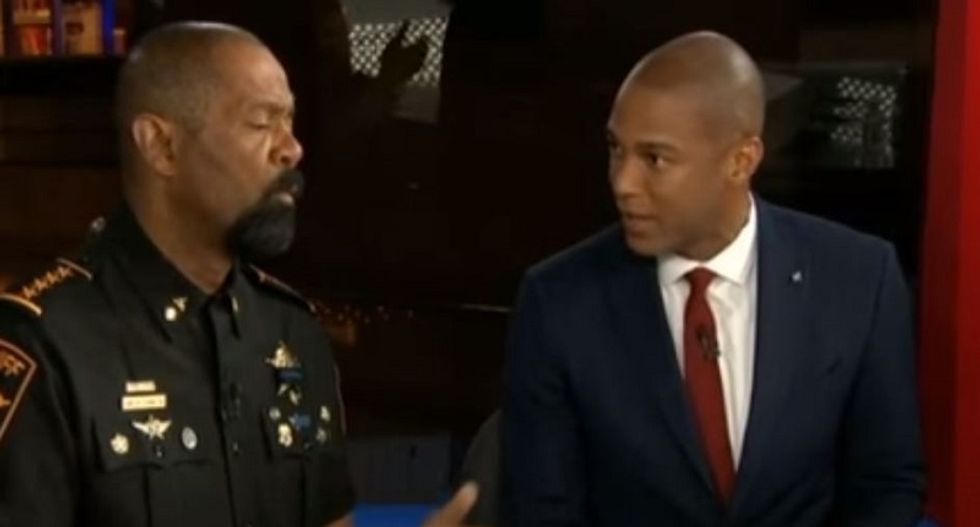 WATCH: CNN interview on Black Lives Matter spins out of control as conservative sheriff berates host