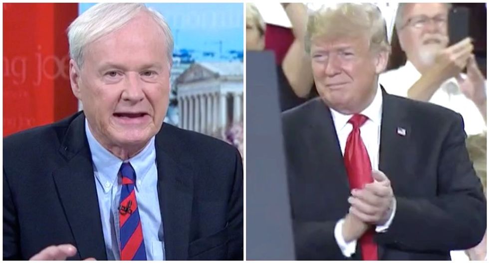 ‘They’re like seals’: MSNBC’s Chris Matthews mocks Trump and his fans for clapping for themselves