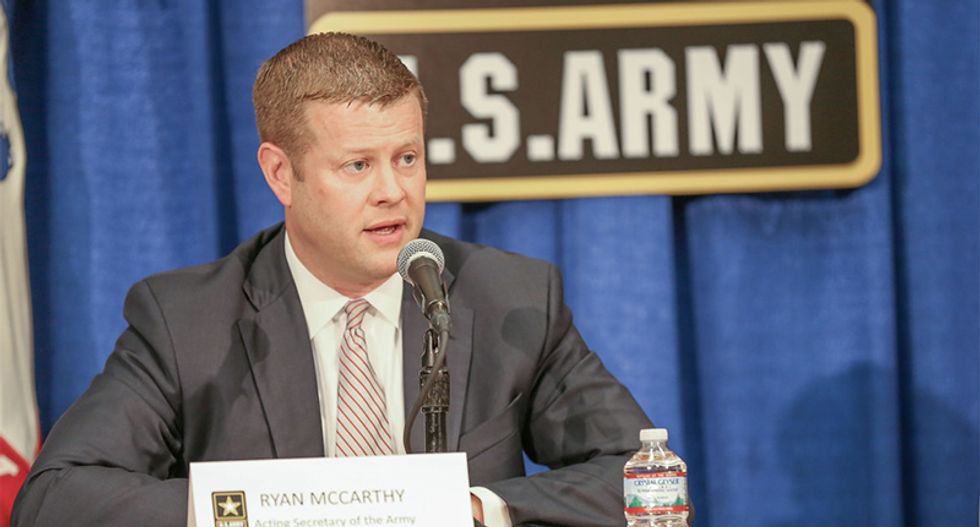 Secretary of the Army reminds soldiers that they swore an oath to uphold the Constitution -- all of it