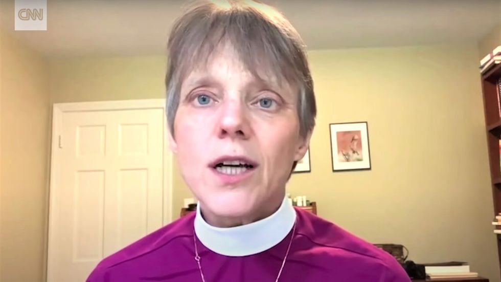 Bishop who criticized Trump gets blocked from accessing her church -- thanks to new White House border wall