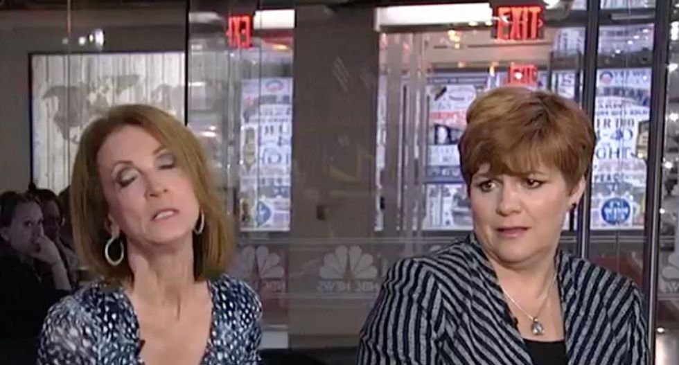 'You're a sham!' MSNBC panel spirals into chaos after Trump defender insists the president isn't a liar