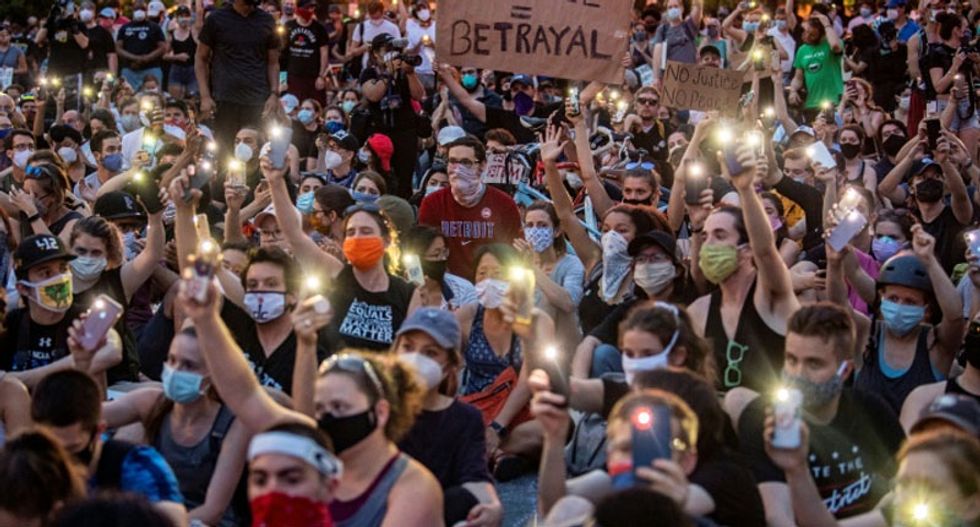 Authorities seize thousands of dollars worth of masks intended to shield protesters from COVID-19: report