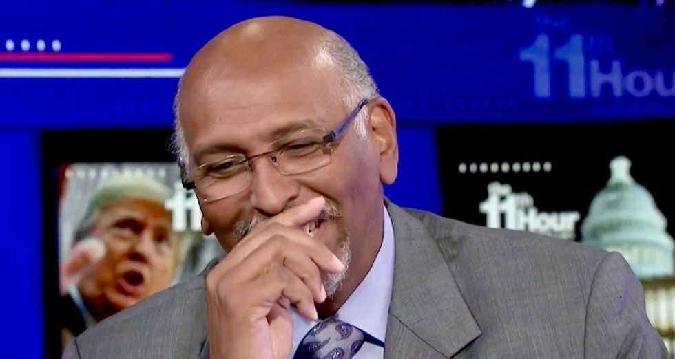 'We got one!': Michael Steele busts up laughing at Mitch McConnell claiming GOP has 'hope' with black voters