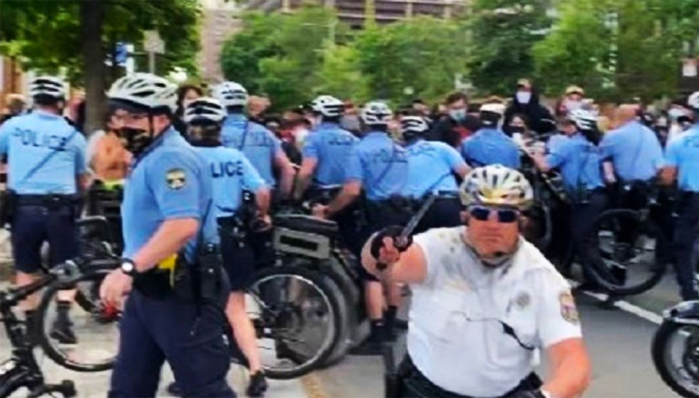 Philly police threaten to call in sick during protests after officer charged with assault: report