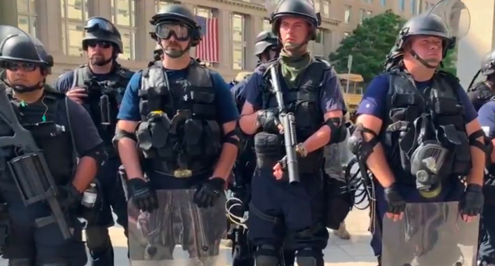 'American secret police'? Trump deployment of unidentified law enforcement officials across DC sparks alarm