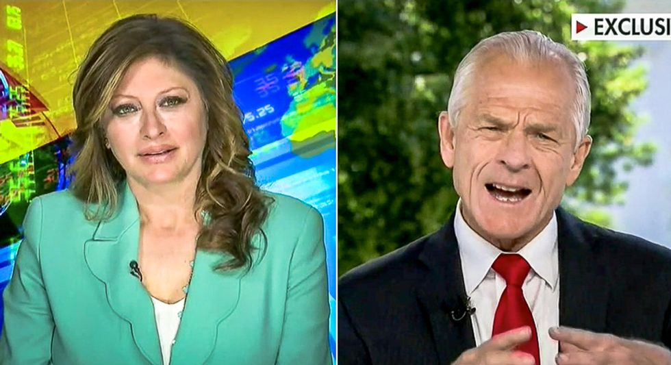 'A pack of animals': White House trade adviser blames looters for destroying Trump's economy