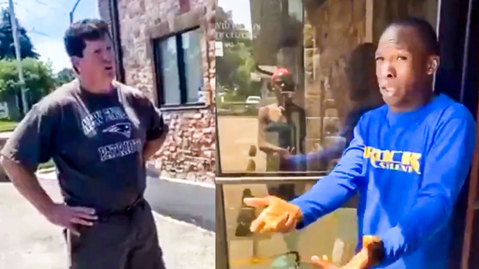 White landlord evicts black business owners after he sees them peacefully protesting on the news