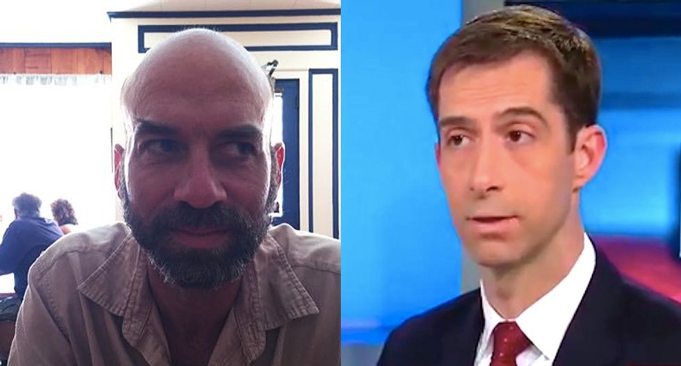 NYTimes editorial page editor resigns after complaints about Tom Cotton editorial calling for military action against protesters