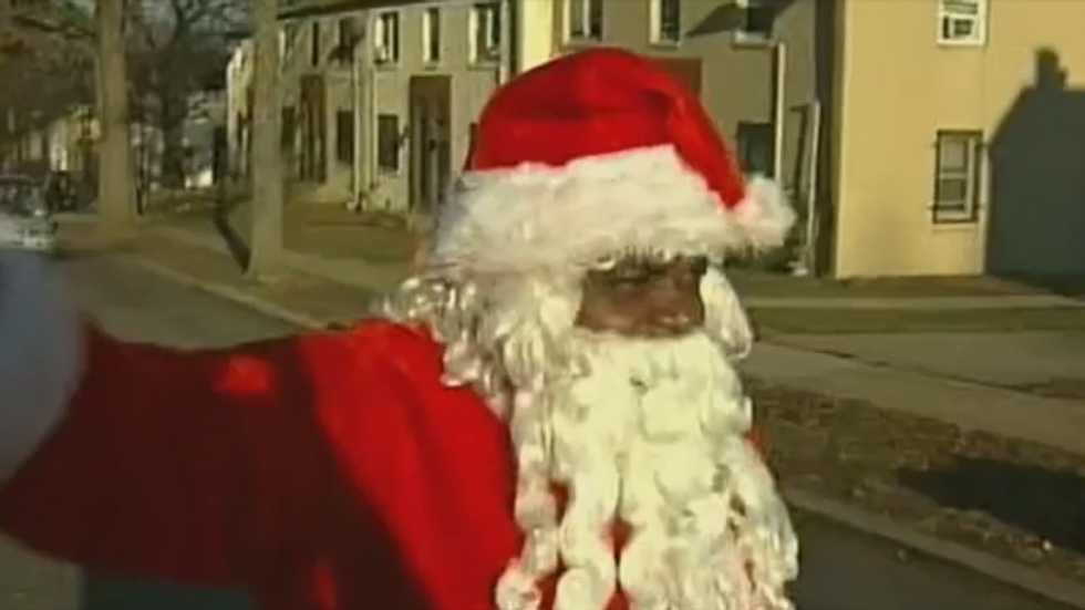 Black Santa shot by pellet gun during D.C. toy giveaway while cameras rolled