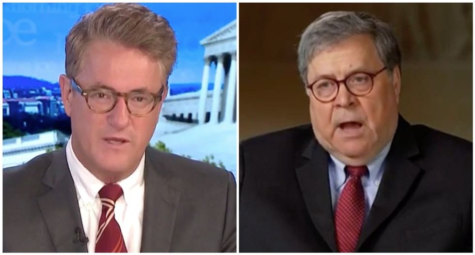 MSNBC’s Morning Joe busts Bill Barr’s latest lie to justify his ‘extreme act of force’ against protesters