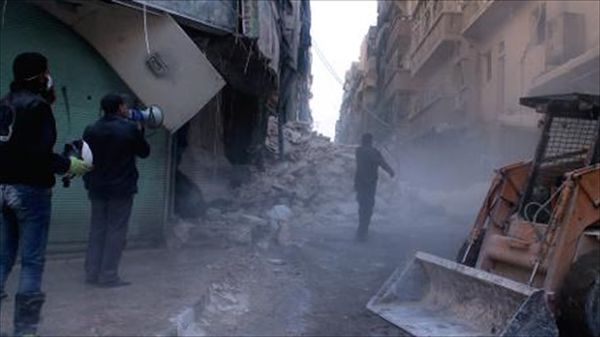 War-weary Syrian artists turn to black humor to mark Christmas