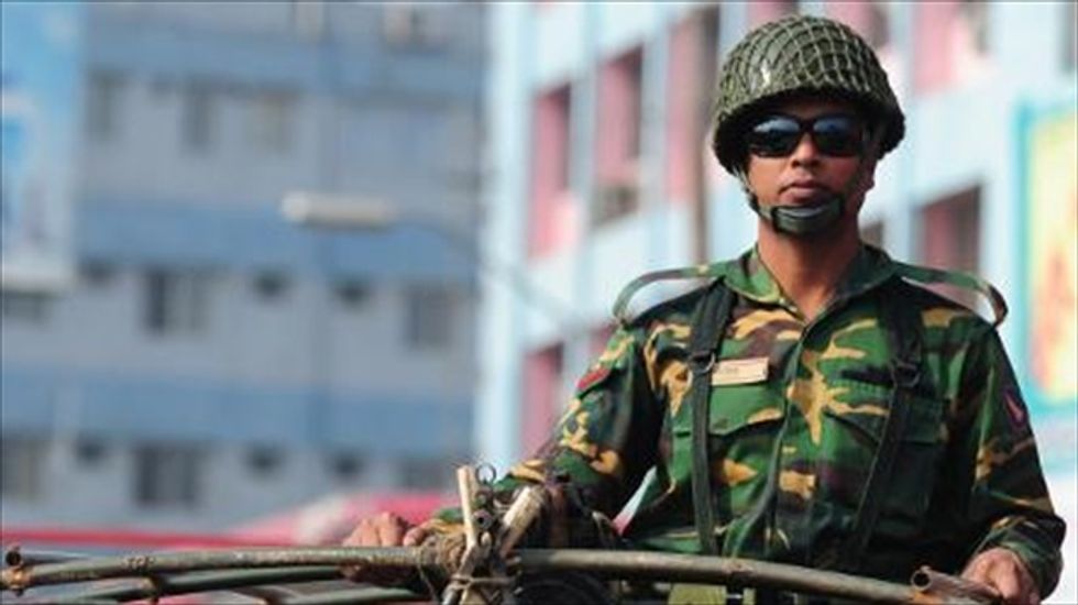 Bangladesh will use military peacekeepers during disputed elections