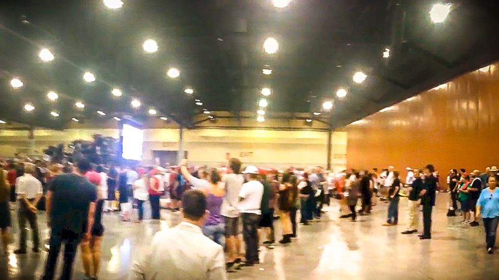 WATCH: Behind-the-scenes video of Trump's Phoenix rally shows pitifully sparse attendance