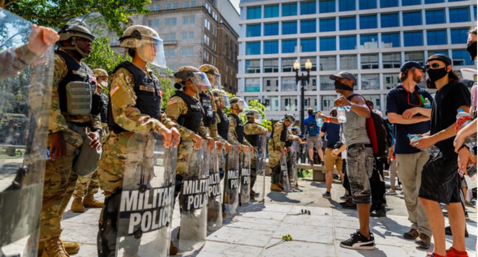National Guard soldiers test positive for coronavirus in the wake of DC protests