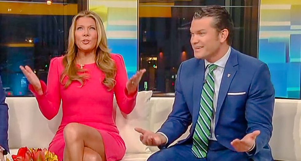 Fox News host rages at SNL skit of Kanye and Trump: 'If you support the president, you are either crazy or racist'