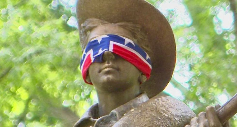 Confederate monument's pedestal ordered removed at University of North Carolina