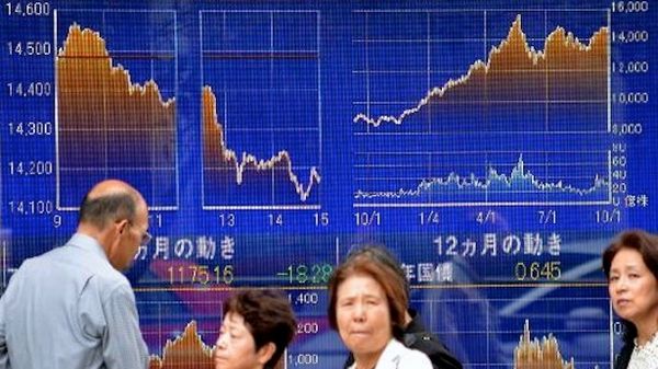 Japan's stock market posts best shares in four decades in year's last trading day