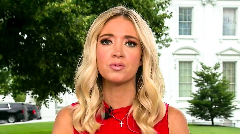 Kayleigh McEnany mocked on CNN for boasts about Trump reading: Like bragging he 'cuts his own meat'