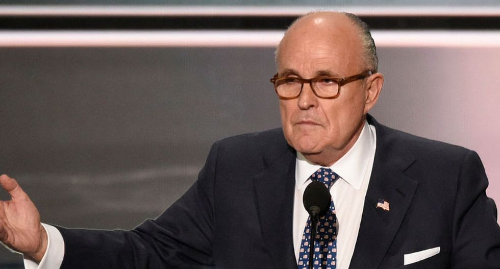 Trump adviser Giuliani calls for electronic 'tagging' of US Muslims on terror watch list