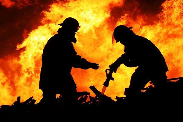 Fireworks blamed in Texas fire that torched hundreds of porta-potties