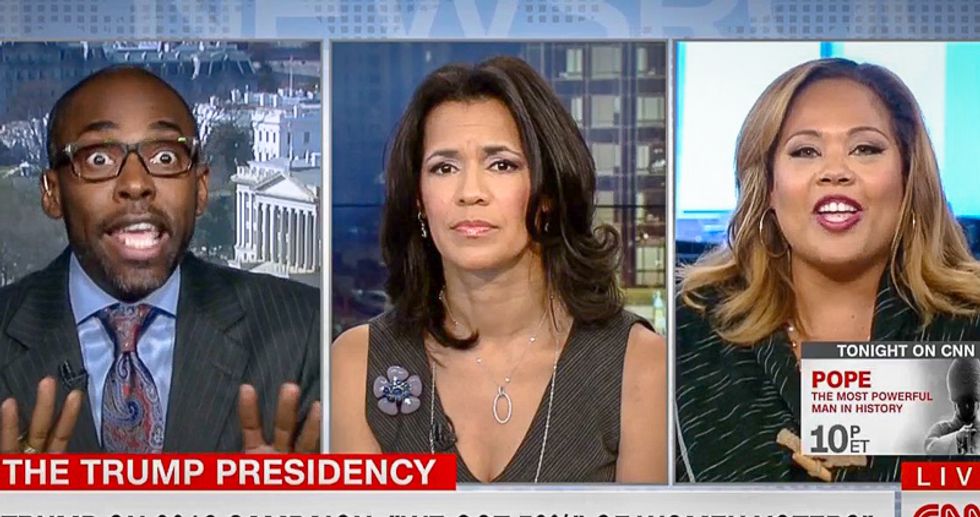 ‘Get over it’: Paris Dennard blows up after CNN pundit calmly owns him over Trump’s petulant behavior