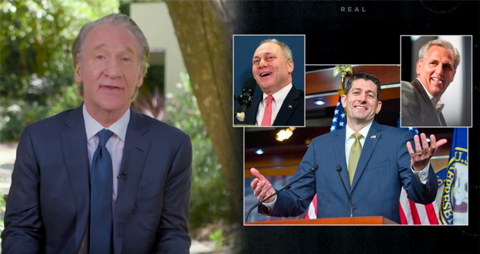 HBO's Maher drops the hammer on Republicans for standing by for 3 years and doing nothing to stop Trump