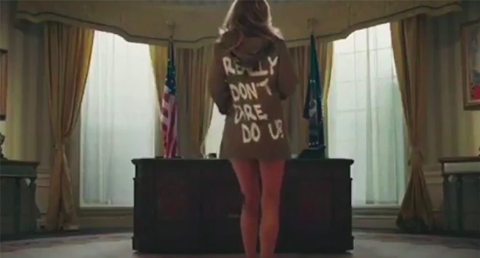 Melania’s spokeswoman calls for hip hop boycott after rapper depicts first lady as stripper in new video