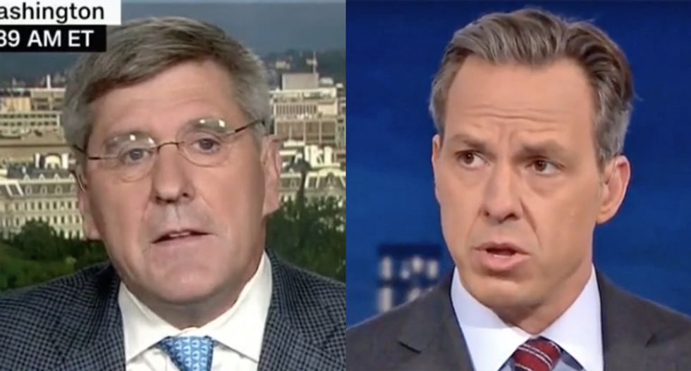 WATCH: CNN's Jake Tapper fact-checks Trump's economic advisor over the actual state of the economy