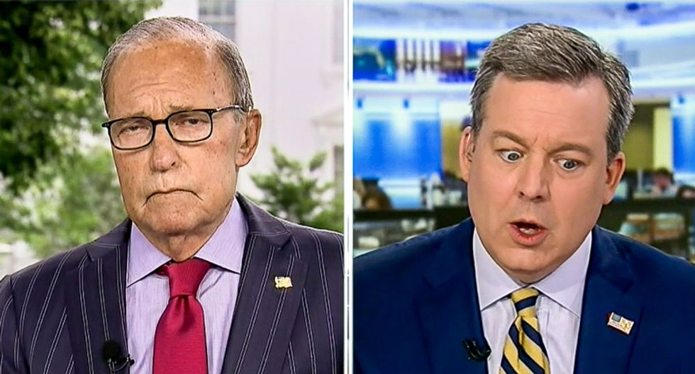 Fox News grills Larry Kudlow over nationwide spike of COVID-19: 'You said no second wave'