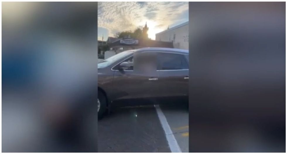 WATCH: Man stops in the middle of traffic so he can tell BLM protesters ‘I hope you get raped’