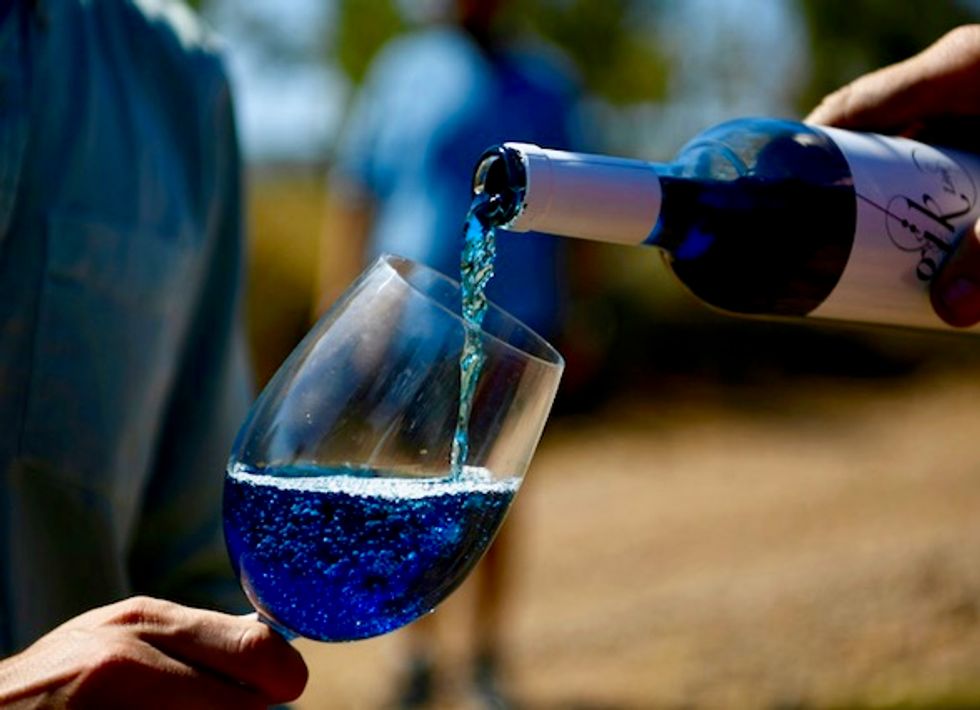 Blue wine? A tea-infused vintage? Spain startup shakes things up