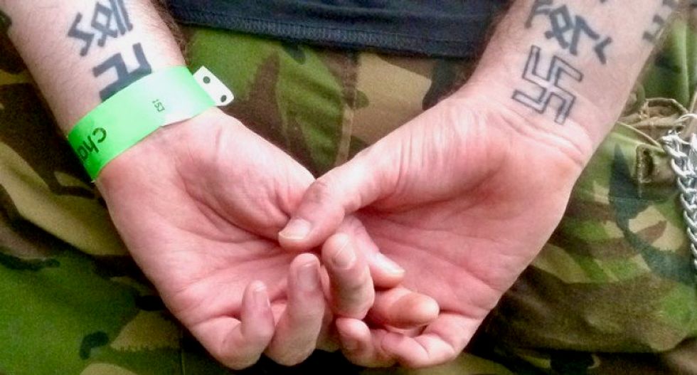 Neo-Nazi chased from community pool after arguing with lifeguards and calling one a 'n*gger'