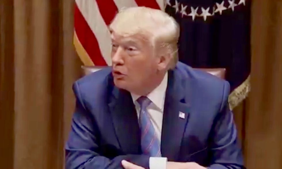 Trump mocked for official-sounding 'authorization' to arrest statue vandals