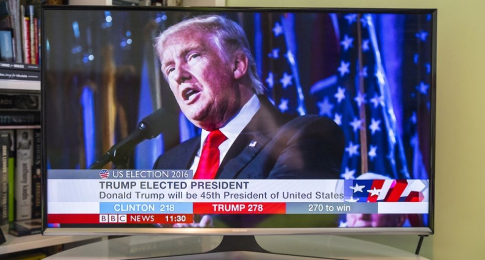 Trump spends 4 to 8 hours a day ‘marinating in the no-holds-barred wars of cable news’: report