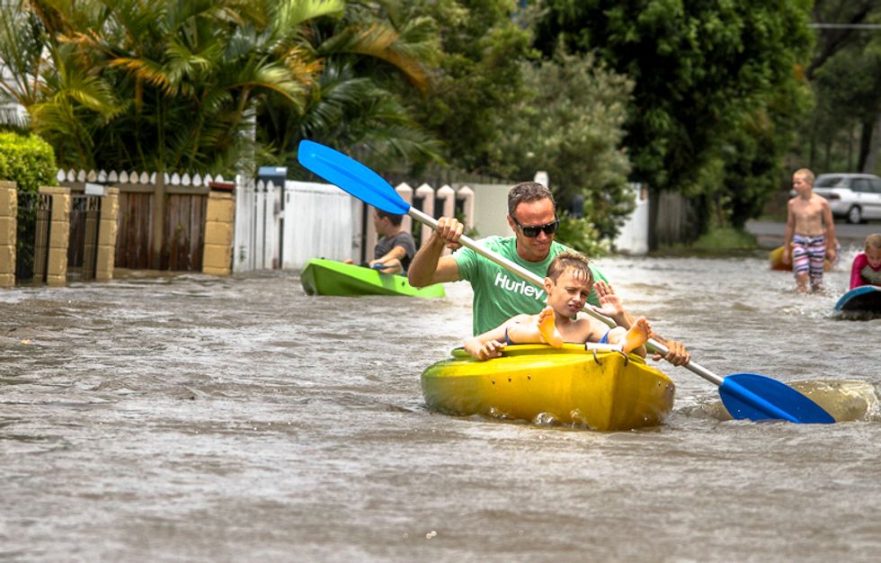 Houston officials say people are climbing into attics to escape flooding -- and it's a death trap