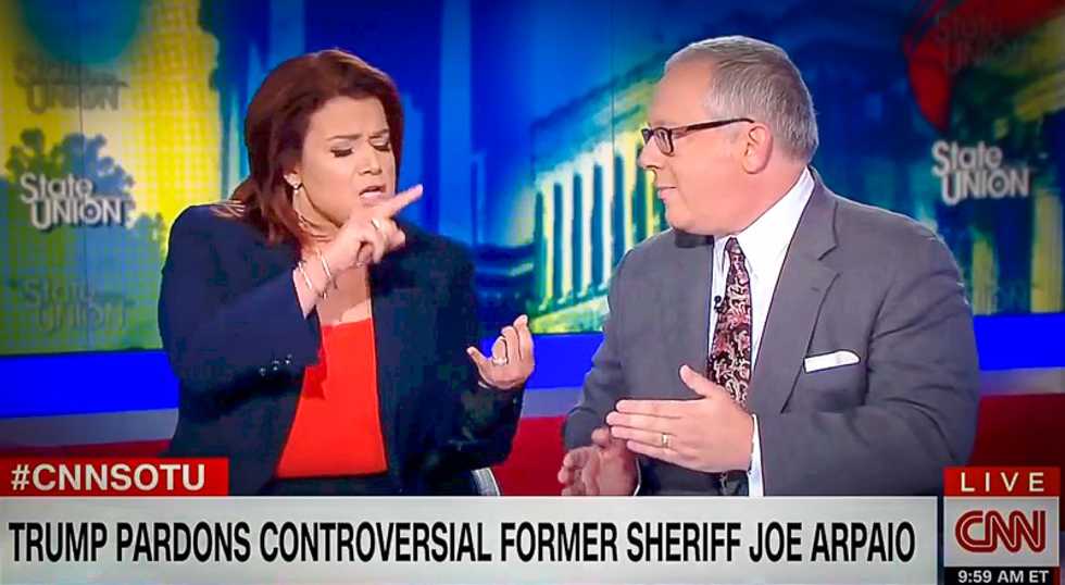 Ana Navarro obliterates Trump's Arpaio apologist: 'Can you spell hypocrisy? Or should I spell it out for you?'