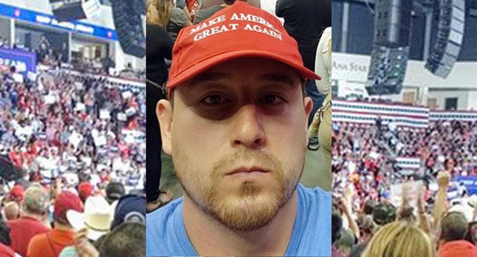 Albuquerque shooter Steven Baca attended Trump rally wearing red #MAGA hat: report