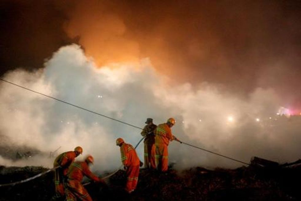 Ancient Tibetan village near Shangri-La partially destroyed in a giant inferno