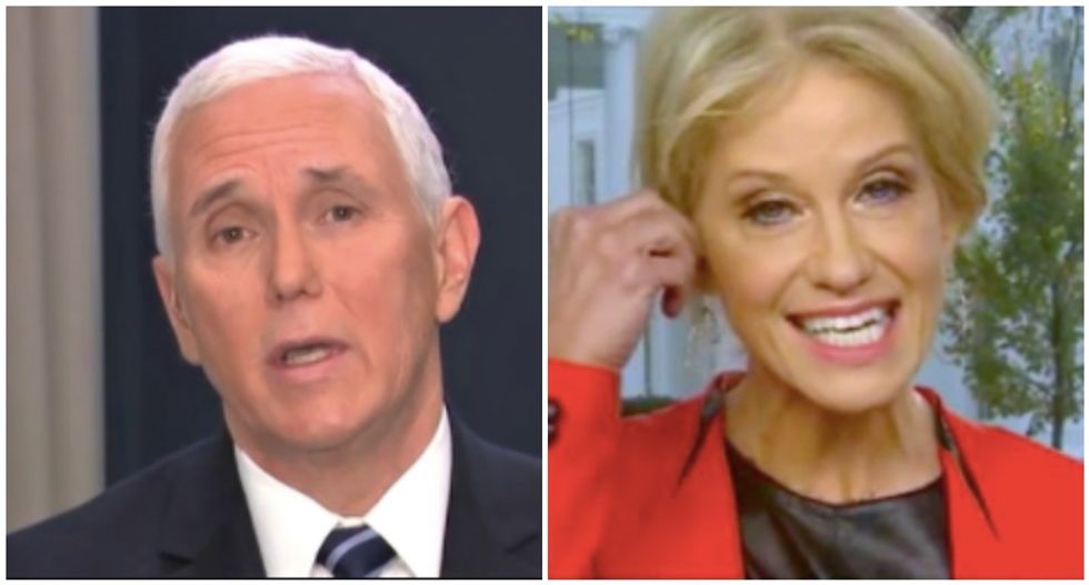 Mike Pence or Kellyanne Conway? Morning Joe wonders which Trump enabler will write a book claiming they sought 25th Amendment