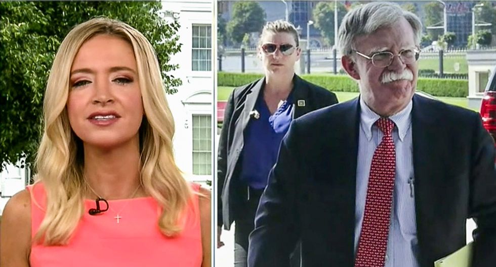 Kayleigh McEnany: John Bolton surpassed Comey as 'the most disliked man in America'
