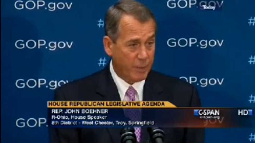 John Boehner on West Virginia chemical spill: Let’s not rush to over-regulate