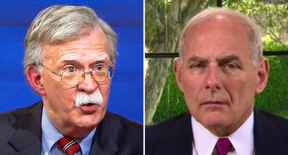 White House aides worried after John Bolton and John Kelly erupt in profanity-filled shouting match: report