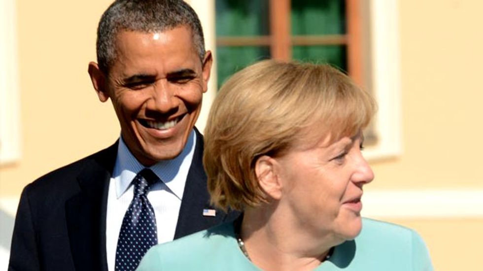 Merkel pressed to confront Obama over NSA scandal prior to talks