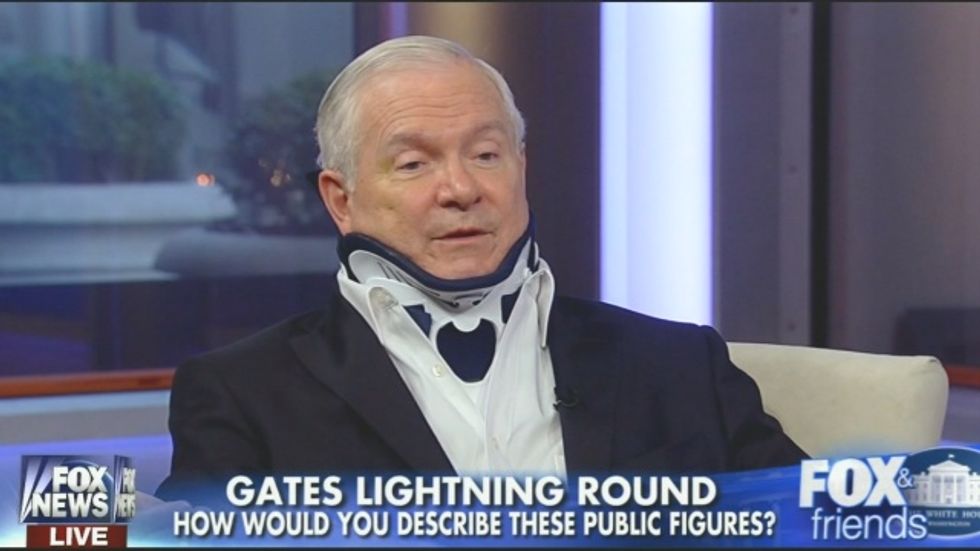 'Fox & Friends' has Bob Gates do 'lightning round' judging Obama officials
