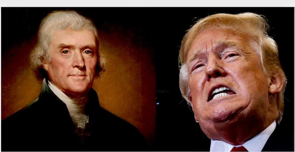 What Thomas Jefferson, Donald Trump and the American people think about freedom of the press