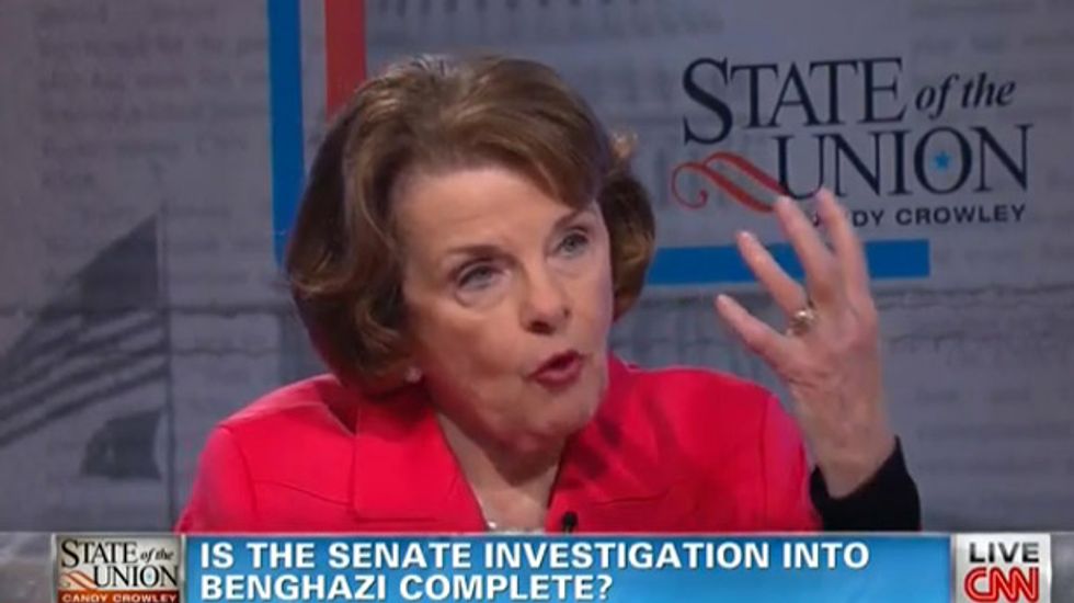 Sen. Feinstein: GOP led committee on Benghazi is a 'hunting mission for a lynch mob'