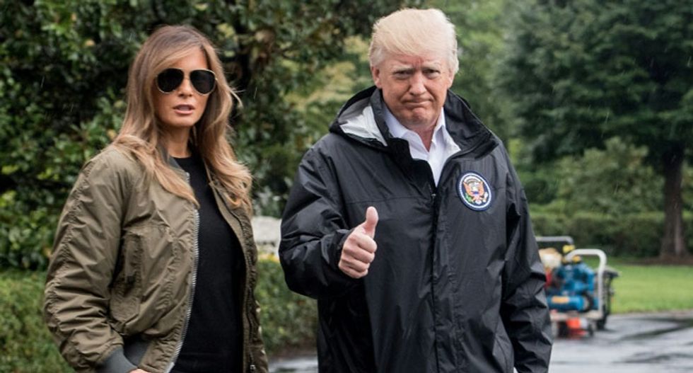 Melania Trump will skip Trump event ‘honoring America’ that is being boycotted by Eagles players