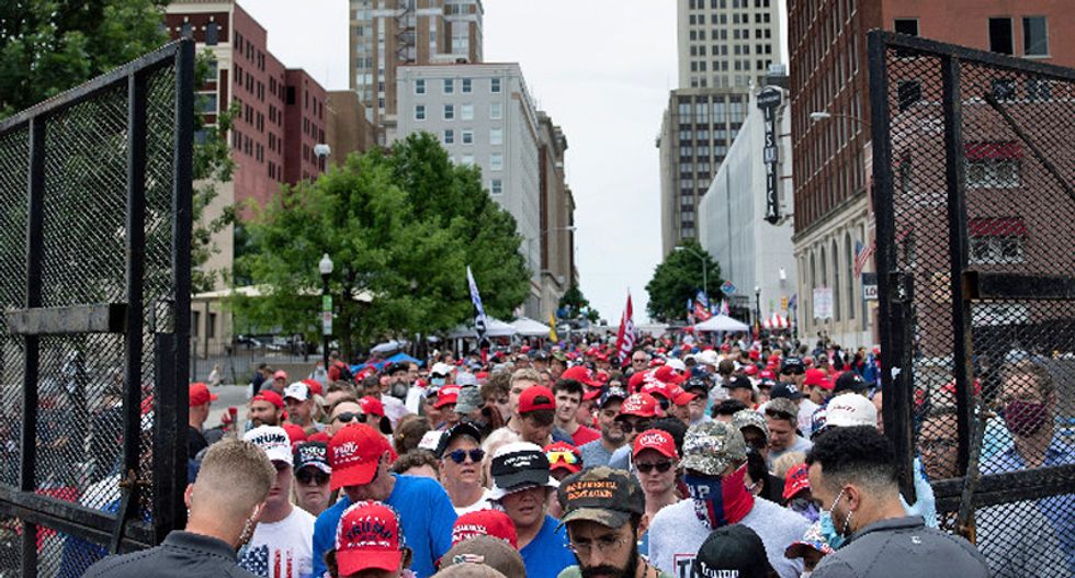 'Connect the dots': Local expert says Trump's Tulsa rally 'likely contributed' to surge in virus