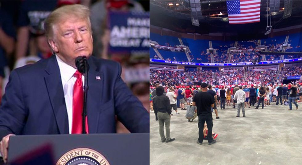 Trump's sparsely-attended Tulsa rally exposed his greatest weakness: conservative