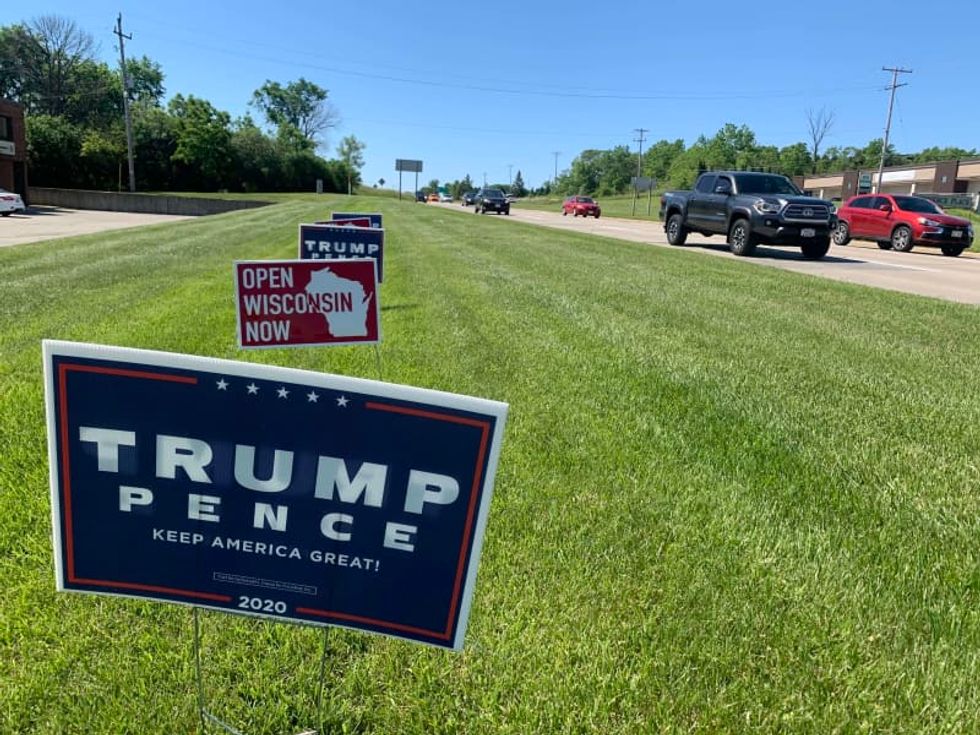 On the ground in Wisconsin: Trump's team goes door-to-door while Democrats stay virtual amid the coronavirus